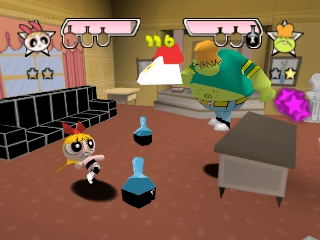 Powerpuff Girls Chemical X-traction screenshot 2 for Nintendo 64